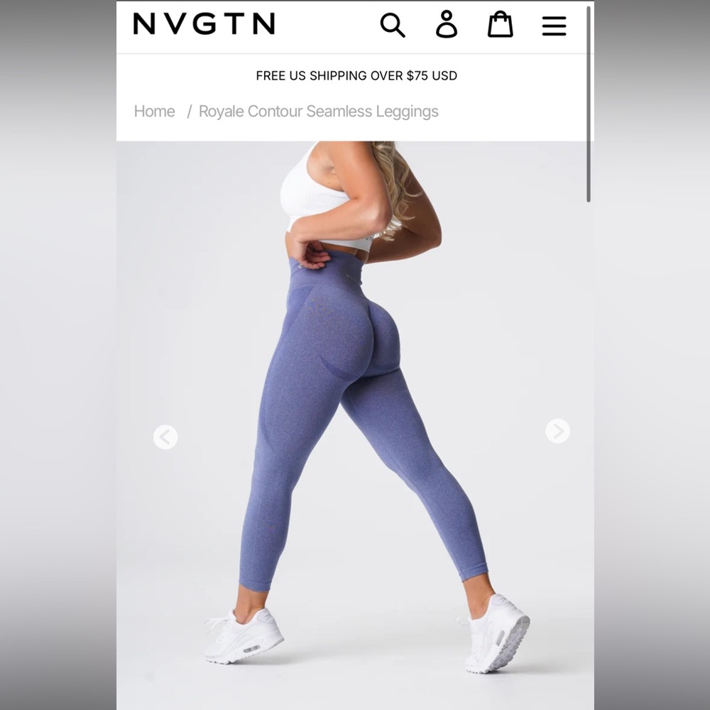 NVGTN Seamless Leggings in Purple